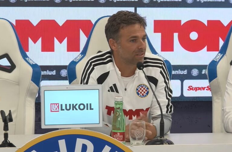 Hajduk Pafos prijenos - trener Hajduka Gonzalo Garcia