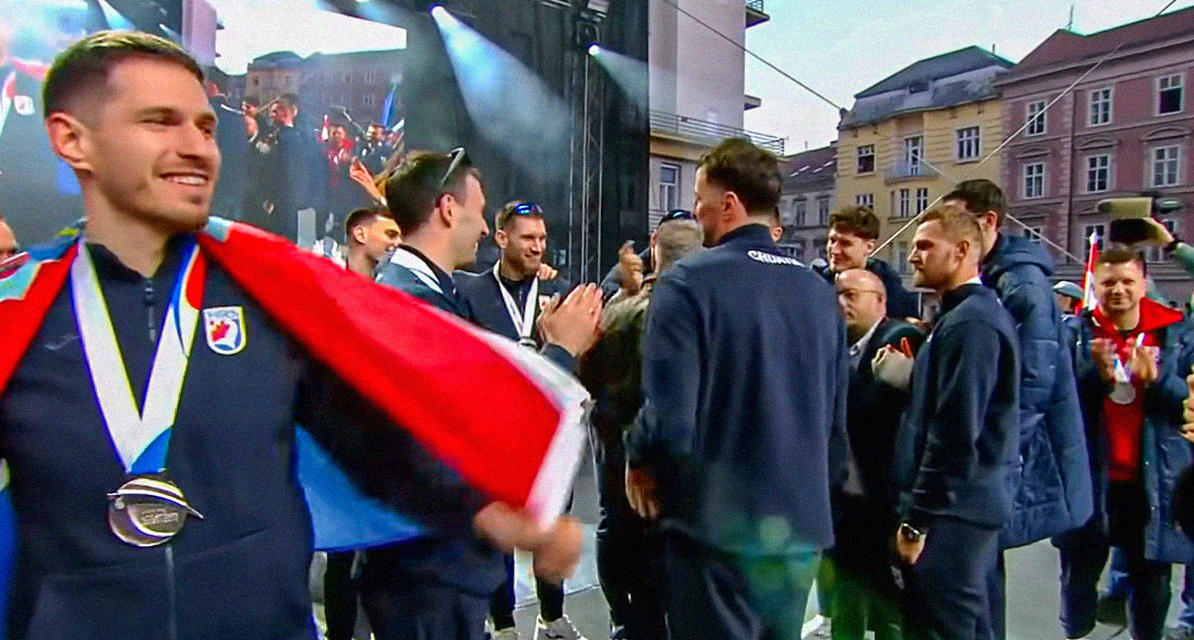 Hrvatska rukometna reprezentacija na dočeku 2025.