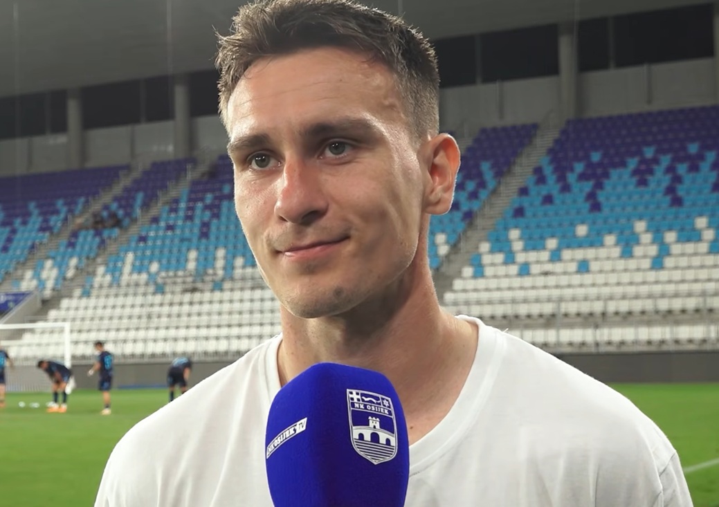Gorica Osijek - Ivan Dolček daje izjavu za NK Osijek