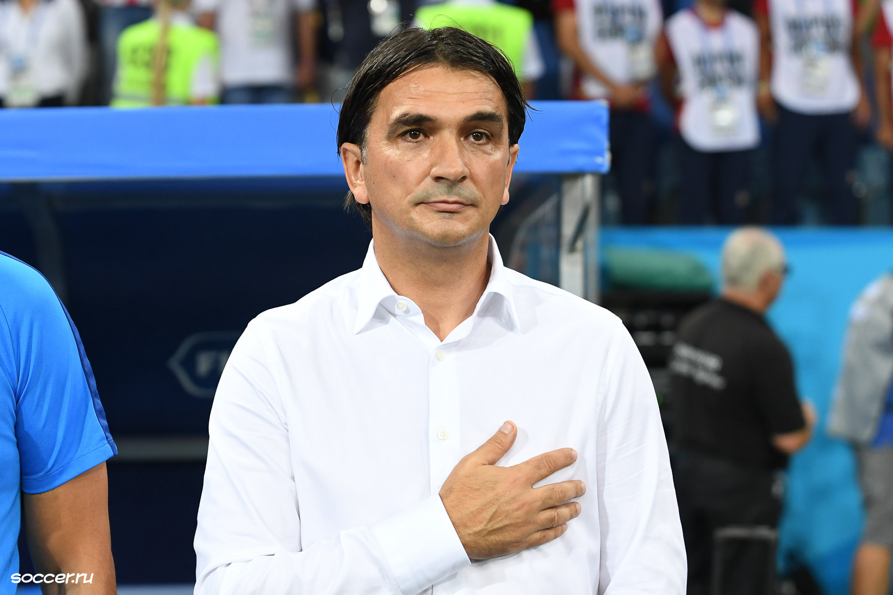 Zlatko Dalić na SP-u 2018.