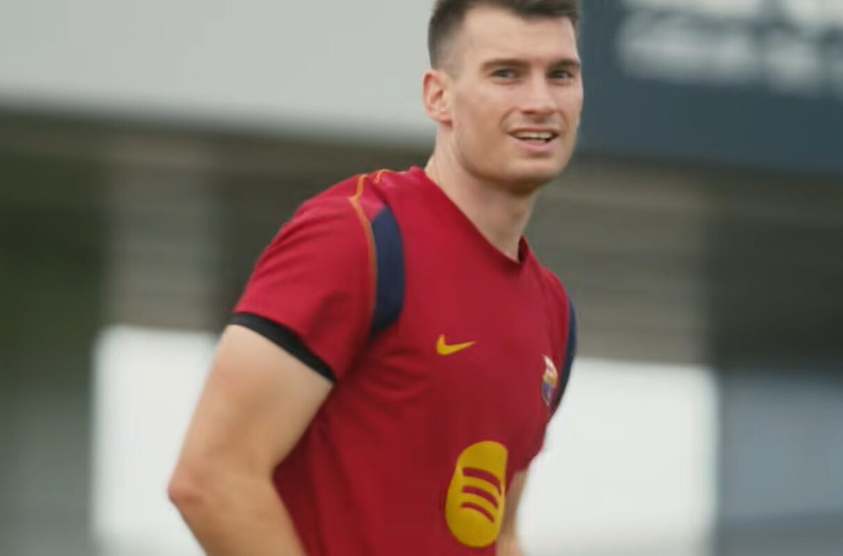 Barcelona - Feyenoord: Dominik Livaković na treningu