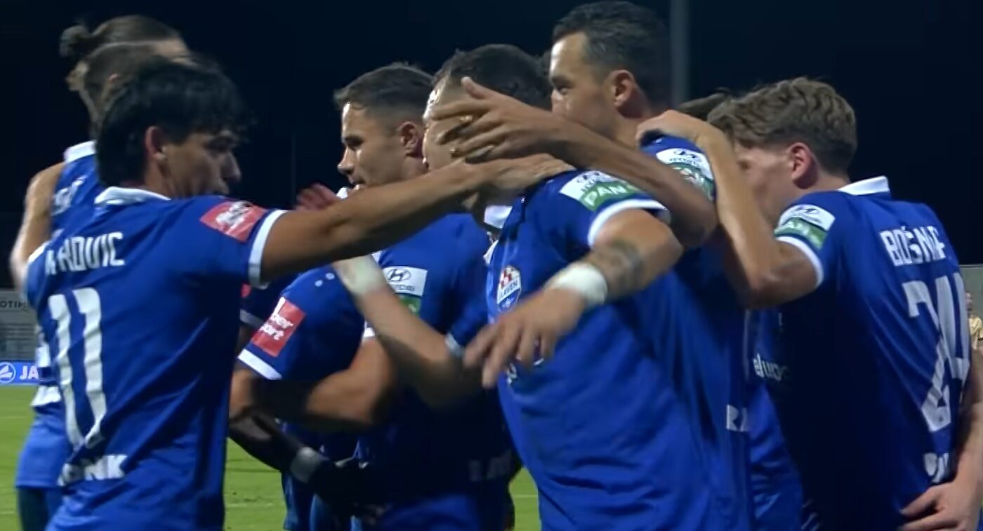 Rudeš - Slaven Belupo: Slavenaši slave gol