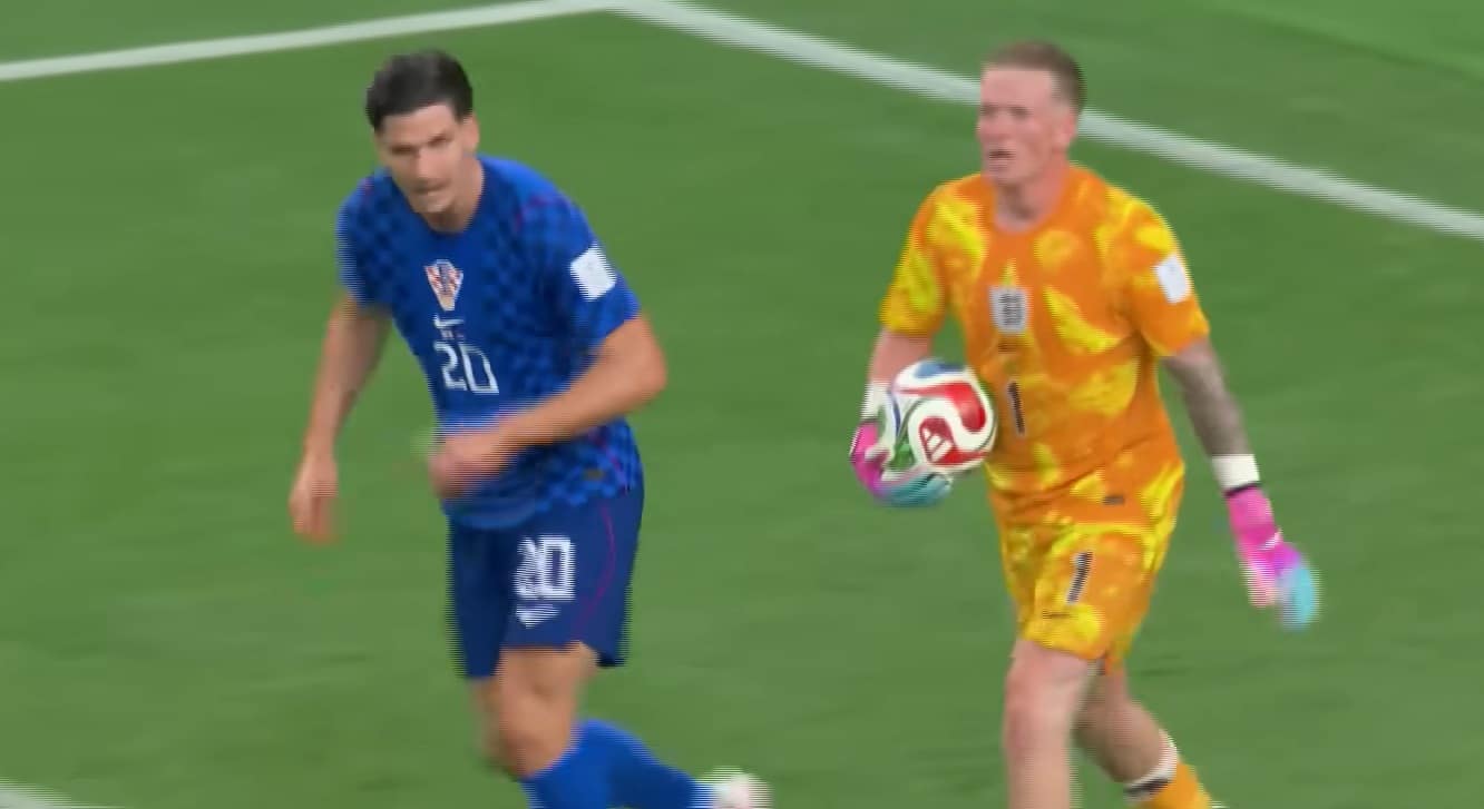 Hrvatska - Engleska: Igor Matanović i Jordan Pickford
