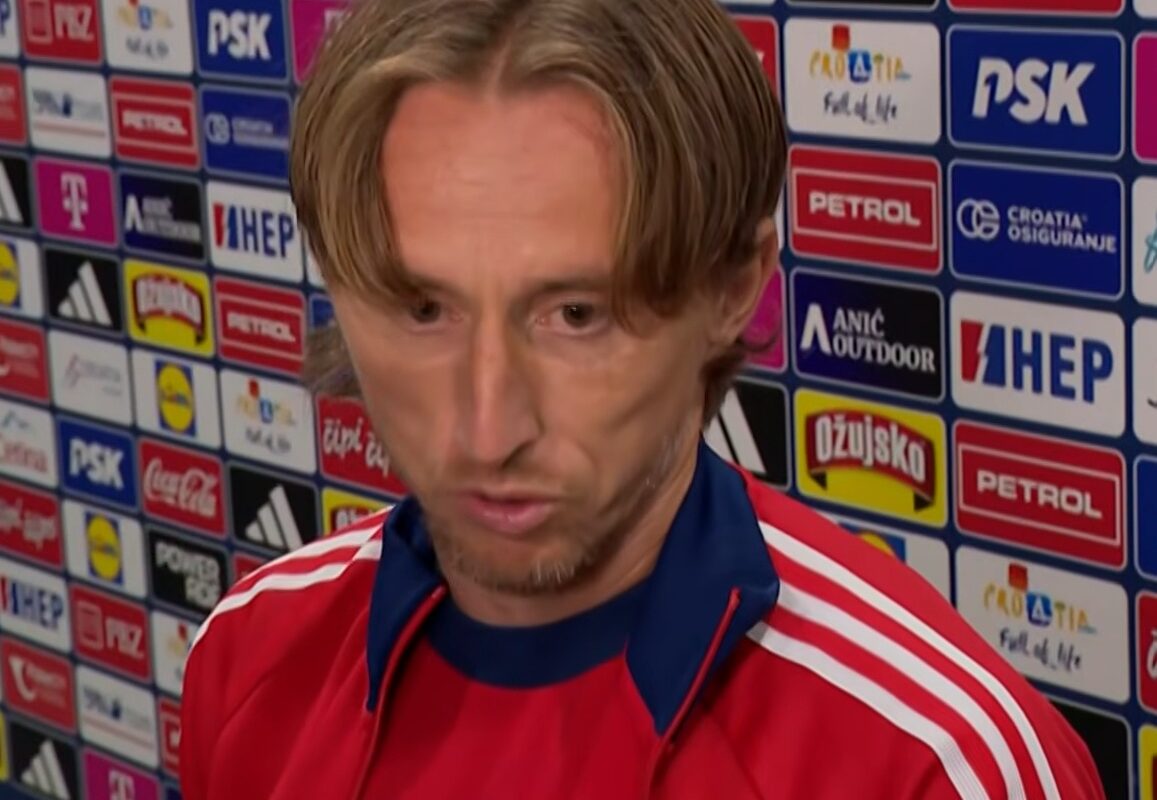 Hrvatska Španjolska: Luka Modrić