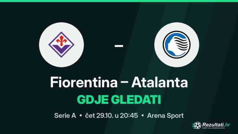 Gdje gledati Fiorentina – Atalanta, prijenos Serie A?